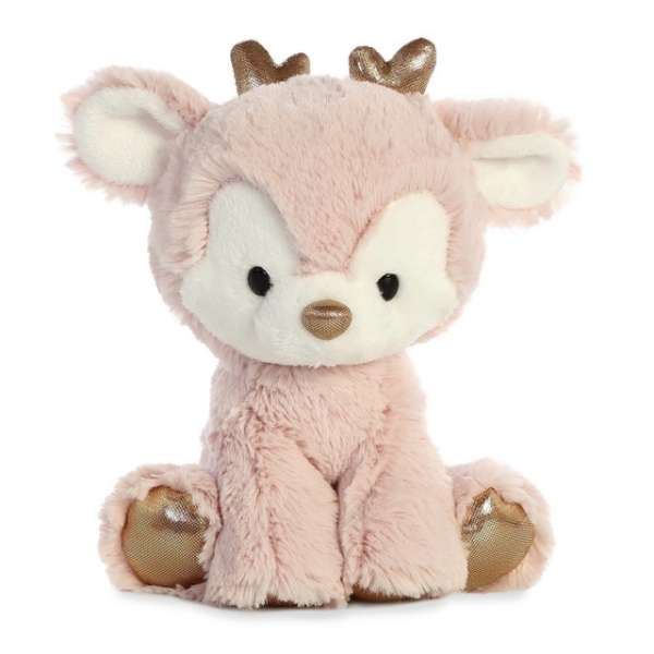 BLUSH REINDEER SOFT TOY